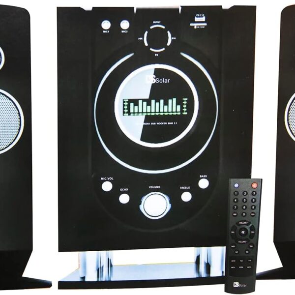 Desert Storm Multimedia Sub Woofer 2.1 Channel Multimedia Speaker  Home Theater System