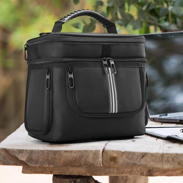 Second image of Outdoor Power Station Case - Shockproof Handle Organizer - Waterproof Electronics Organizer