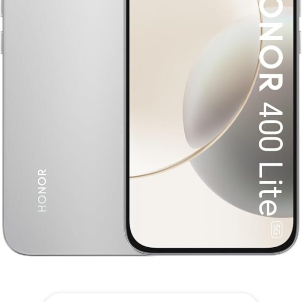 HONOR 400 Lite 5G – 8GB RAM 256GB ROM, 108MP Motion Sensing Camera, 120Hz 6.7 Inch AMOLED Display, Velvet Grey – Middle East Version + HONOR Earbuds A Pro Wireless Earbuds