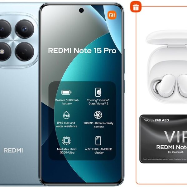 Second image of REDMI Note 15 5G Mist Purple 8G RAM 256G ROM with adaptor (UK Plug Version)