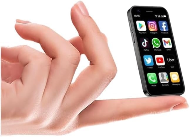 Second image of S25 Ultra Mini Mobile, Small Finger Size Smartphone, 4 inch size, 8 GB RAM, 512 ROM, Small Pocket Size Phone, Triple HD+ Dynamic AMOLED Super Speed Dual Pixel 50MP, Black