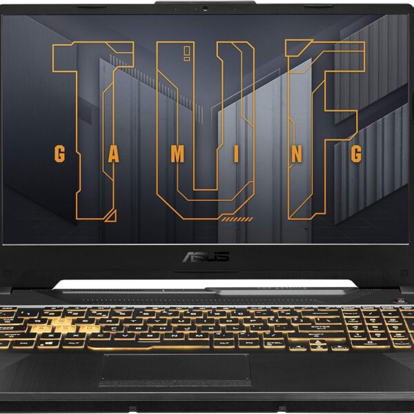 Second image of ASUS TUF (Upgraded) Gaming A15 Gaming Laptop, 15.6” FHD 144Hz Display, NVIDIA GeForce RTX 3050, AMD Ryzen 5 7535HS, 8GB DDR5, 512GB PCIe Gen4 NVMe SSD, Wi-Fi 6, Windows 11, FA506NC-ES51