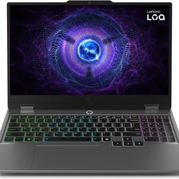 Second image of Lenovo (Upgraded) LOQ 15IAX9 Gaming Laptop, 15.6" FHD 144Hz Display, Intel Core i5-12600HX, 12GB DDR5 RAM, 512GB SSD, NVIDIA GeForce RTX 3050 6GB, Backlit ENG Keyboard, Luna Grey
