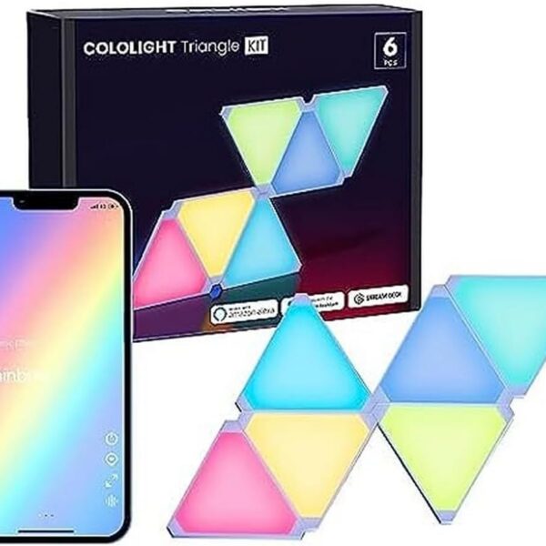 Cololight Smart Gaming Lights, Wall Lights For Bedroom Can No Sound MUSic Sync, Gaming Setup
