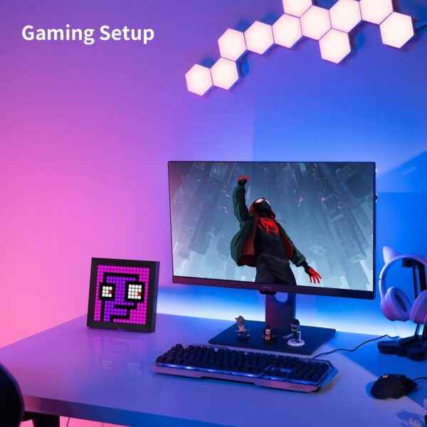 Second image of Divoom LED Light Display Panel Suit for RGB Light Bars,with Smart App Control Cool Animation