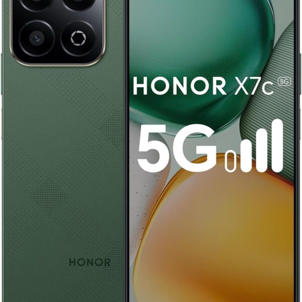 HONOR X7c 5G 4GB RAM 256GB Dual SIM Forest Green With Free 35W Fast Charger